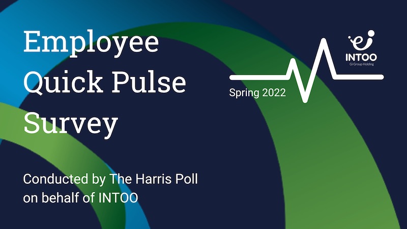 Employee Quick Pulse Survey: Spring 2022 Conducted by The Harris Poll on behalf of INTOO