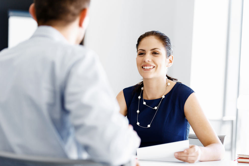 Employee discussing mental health