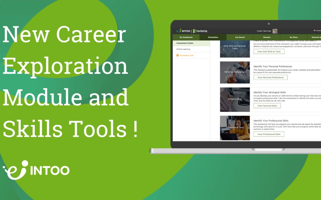 INTOO Integrates New Skills and Career Exploration Tools to Benefit Job Seekers