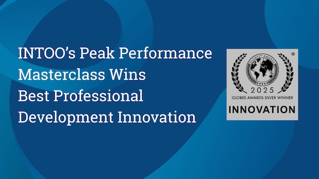 INTOO Masterclass Wins Best Professional Development Innovation
