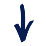 dark blue arrow pointing down